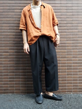 「Sperry   （スペリー）のアイテム」を使った、kyo_skeeさん（メンズ・180cm）の夏コーディネート