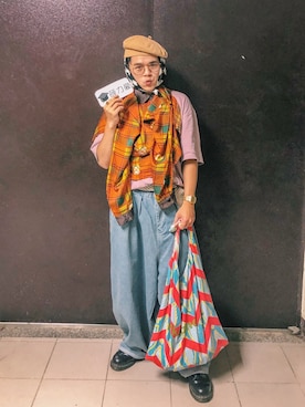 Richard 查씨さん（メンズ・160cm）の夏コーディネート