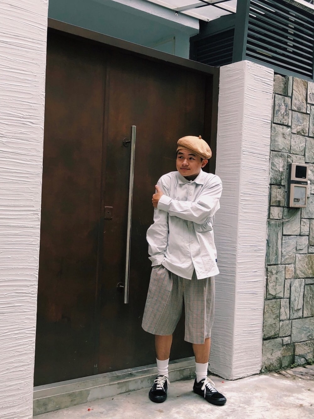 「ootd、低身長、低身長コーデ、低身長男子、古着MIX、古着」｜「@mrrichard_____の@mrrichard_____（その他、その他）」を使った、Richard 查씨さん（メンズ・160cm）の春コーディネートの1枚目の写真