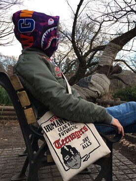 余琦さん(メンズ・177cm)の冬コーディネート