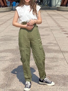 rさん（レディース・163cm）の夏コーディネート