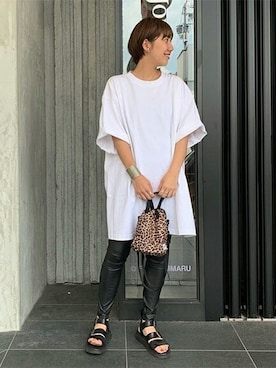 「Drifter（ドリフター）のアイテム」を使った、hirotaさん（レディース・167cm）の夏コーディネート