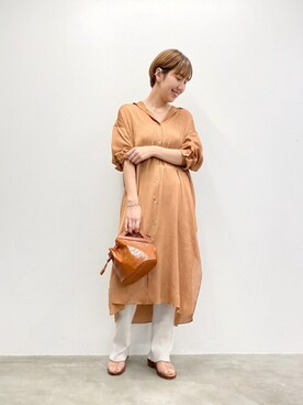 「melissa（メリッサ）のアイテム」を使った、hirotaさん（レディース・168cm）の春コーディネート