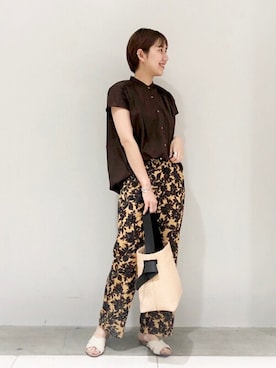 「arron（アローン）のアイテム」を使った、hirotaさん（レディース・168cm）の春コーディネート