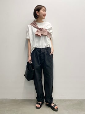 「ARMEN（アーメン）のアイテム」を使った、hirotaさん（レディース・168cm）の春コーディネート