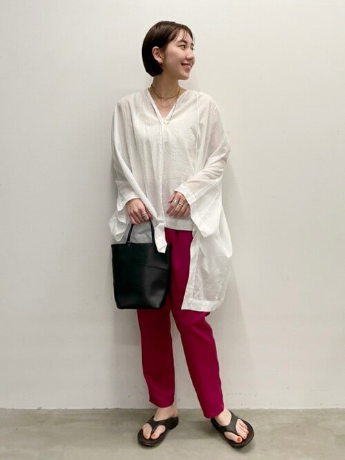 JOURNAL STANDARD - JOURNAL STANDARD ワッシャーローンポンチョブラウス JOURNAL STANDARD（ジャーナルスタンダード）の「ワッシャー
