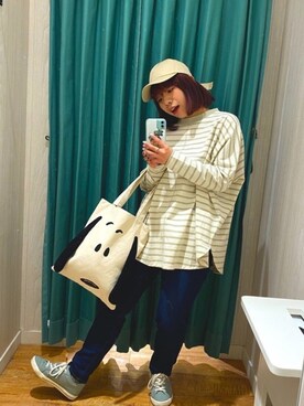 mさん（レディース・158cm）の冬コーディネート