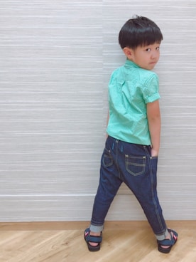 Kajさん(キッズ・110cm)の夏コーディネート