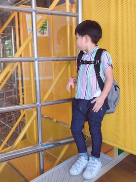 Kajさん（キッズ・110cm）の秋コーディネート