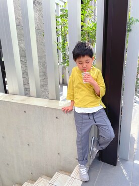 Kajさん（キッズ・125cm）の春コーディネート