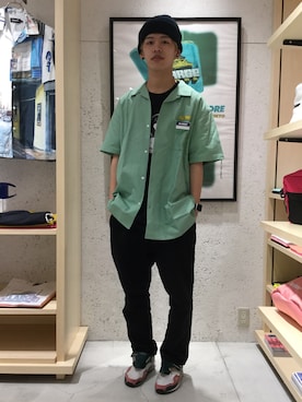 武田陽彩さん（メンズ・173cm）の秋コーディネート