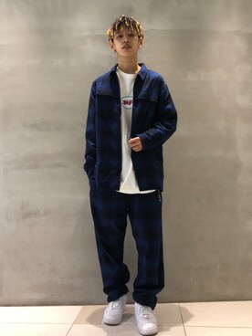 武田陽彩さん（メンズ・173cm）の秋コーディネート