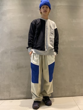 武田陽彩さん（メンズ・173cm）の冬コーディネート