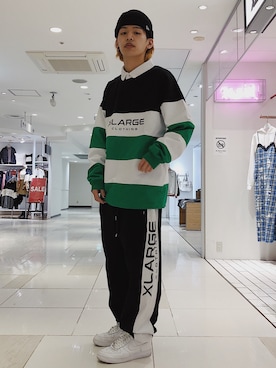 武田陽彩さん（メンズ・173cm）の冬コーディネート