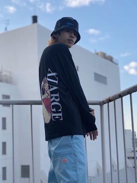 武田陽彩さん（メンズ・173cm）の春コーディネート