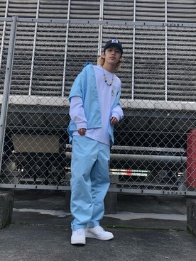 武田陽彩さん（メンズ・173cm）の春コーディネート