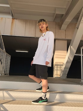 武田陽彩さん（メンズ・173cm）の春コーディネート