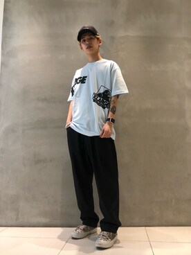 武田陽彩さん（メンズ・173cm）の夏コーディネート