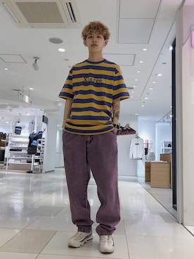 武田陽彩さん（メンズ・173cm）の夏コーディネート