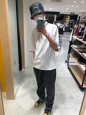 武田陽彩さん（メンズ・173cm）の夏コーディネート