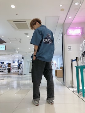 武田陽彩さん(メンズ・173cm)の夏コーディネート