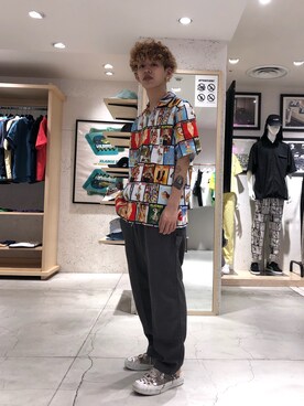 武田陽彩さん（メンズ・173cm）の夏コーディネート