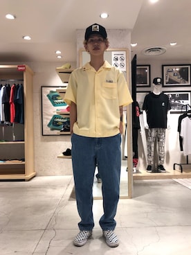 武田陽彩さん（メンズ・173cm）の夏コーディネート