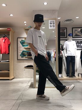 武田陽彩さん（メンズ・173cm）の夏コーディネート