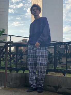 武田陽彩さん(メンズ・173cm)の秋コーディネート