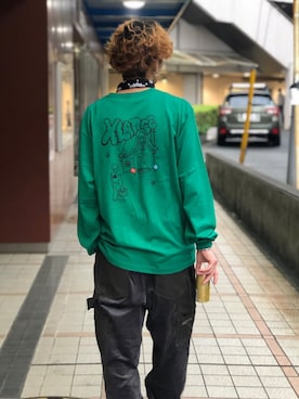 武田陽彩さん（メンズ・173cm）の秋コーディネート