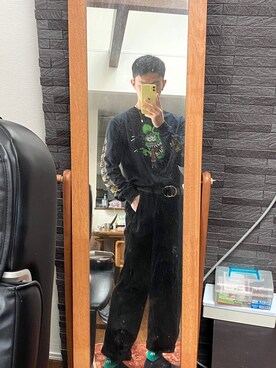 「M&M（エムアンドエム）のアイテム」を使った、takuuuuさん（メンズ・175cm）の春コーディネート