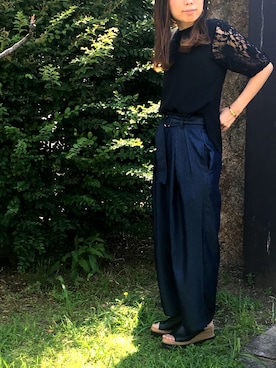 harukaさん（レディース・154cm）の夏コーディネート