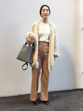 「スプリングSENSEOFPLACE」｜Hitominさん（レディース・166cm）の春コーディネート