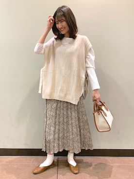ヤカケモエさん（レディース・166cm）の冬コーディネート