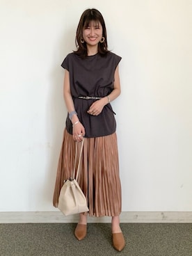 ヤカケモエさん（レディース・166cm）の春コーディネート