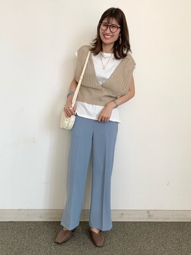 ヤカケモエさん（レディース・166cm）の春コーディネート