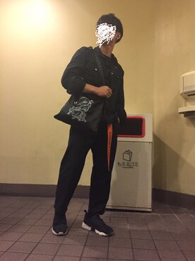 「Casselini（キャセリーニ）のアイテム」を使った、けんけんさん（メンズ・165cm）の秋コーディネート