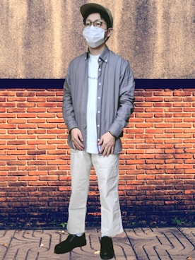 「アラサー」｜かなたさん（メンズ・162cm・20代）の秋コーディネート