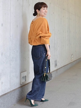 「UNITED ARROWS（ユナイテッドアローズ）のアイテム（その他トップス）」を使った、Satoko Takeshitaさん（レディース・155cm）の夏コーディネート