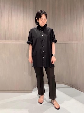 Satoko Takeshitaさん（レディース・156cm）の春コーディネート