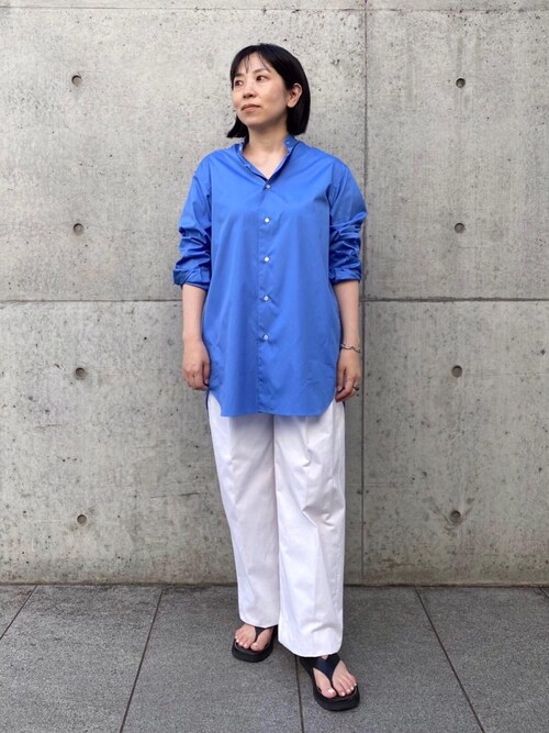 Satoko Takeshita｜LOEFFのシャツ/ブラウスを使ったコーディネート - WEAR