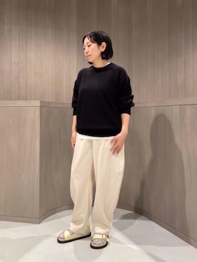 Satoko Takeshitaさん（レディース・156cm）の秋コーディネート