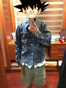 「UNIQUE（ユニーク）のアイテム」を使った、索马里国花さん（メンズ・168cm）の夏コーディネート