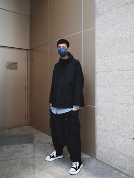 Alex THさん（メンズ・186cm）の冬コーディネート