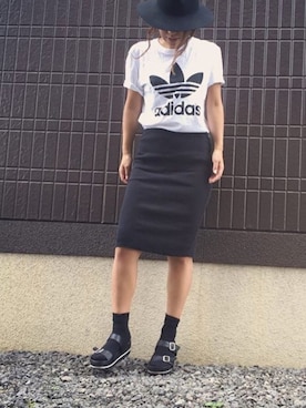 LINAさん（レディース・159cm）の冬コーディネート