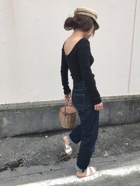 LINAさん（レディース・159cm）の夏コーディネート