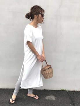 LINAさん（レディース・159cm）の夏コーディネート