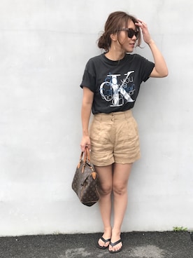 LINAさん（レディース・159cm）の夏コーディネート