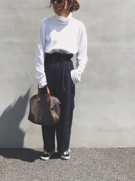 LINAさん(レディース・159cm)の秋コーディネート