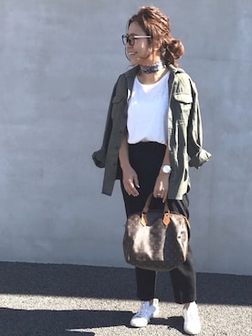 LINAさん（レディース・159cm）の秋コーディネート